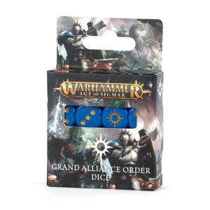 Games Workshop Miniatures Age of Sigmar - Grand Alliance Order Dice