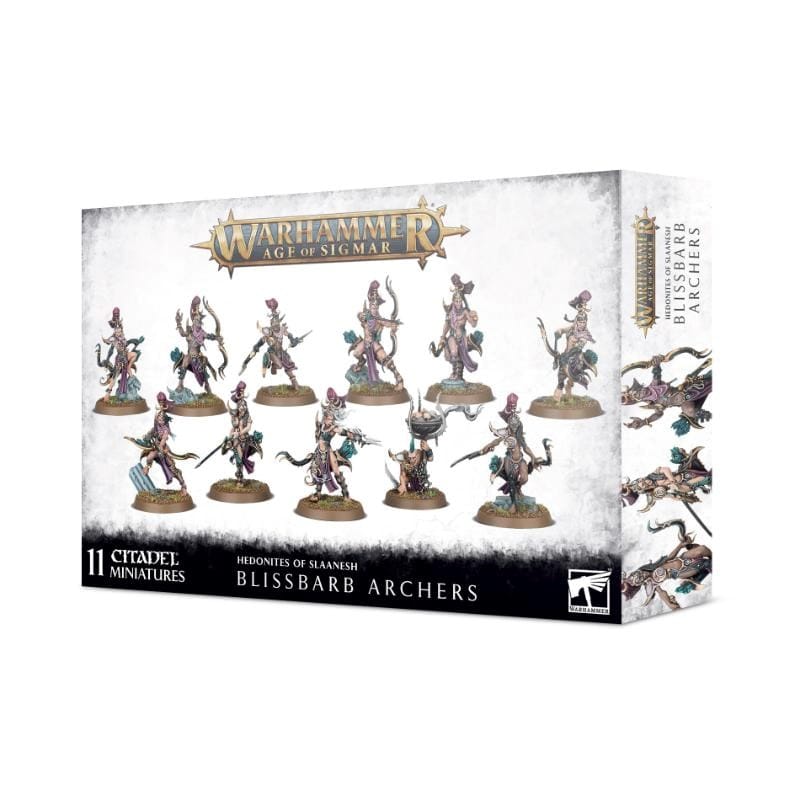 Games Workshop Miniatures Age of Sigmar - Hedonites of Slaanesh - Blissbarb Archers