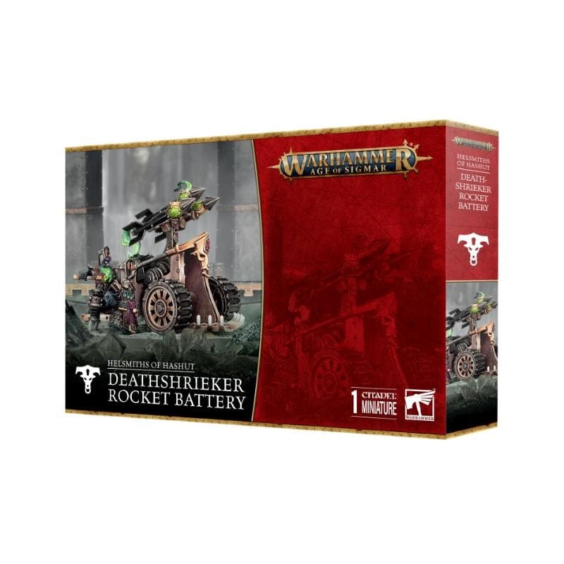 Games Workshop Miniatures Age of Sigmar - Helsmiths of Hashut - Deathshrieker Rocket Battery (Preorder - 01/11/2025 Release)