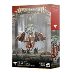 Games Workshop Miniatures Age of Sigmar - Helsmiths of Hashut - Urak Taar The First Daemonsmith (Preorder - 01/11/2025 Release)