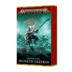 Games Workshop Miniatures Age of Sigmar - Idoneth Deepkin - Warscroll Cards (Preorder - 19/07/2025 Release)