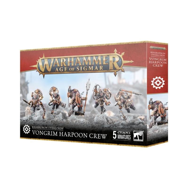 Games Workshop Miniatures Age of Sigmar - Kharadron Overlords - Vongrim Harpoon Crew (Preorder - 02/08/2025 Release)