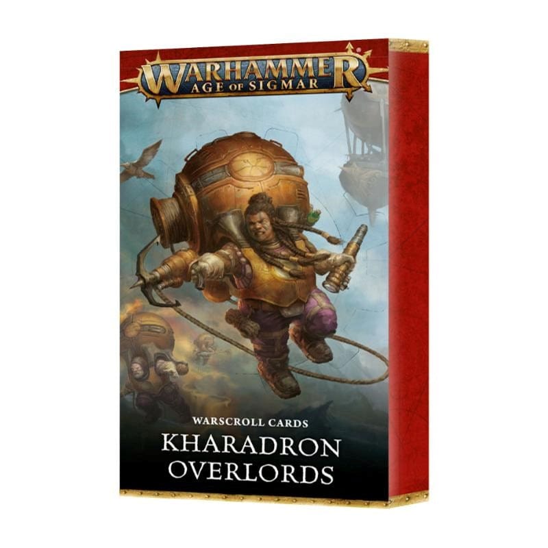 Games Workshop Miniatures Age of Sigmar - Kharadron Overlords - Warscroll Cards (4th Ed) (Preorder - 02/08/2025 Release)