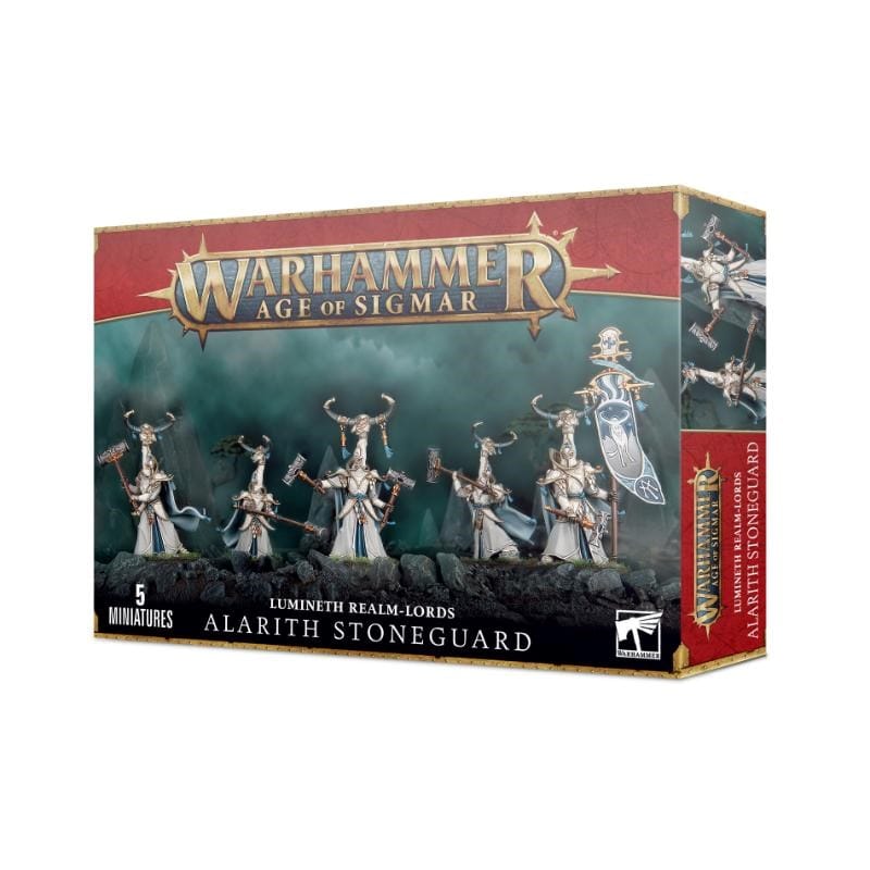 Games Workshop Miniatures Age of Sigmar - Lumineth Realm-Lords - Alarith Stoneguard