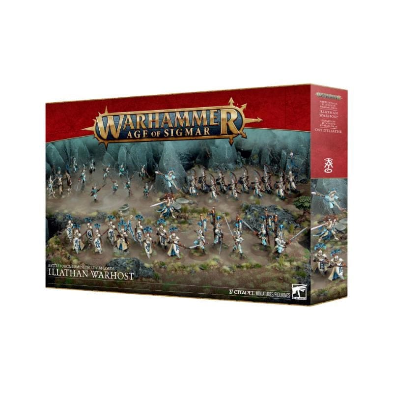 Games Workshop Miniatures Age of Sigmar - Lumineth Realm-lords - Battleforce - Iliathan Warhost (Preorder - 28/02/2026 Release)