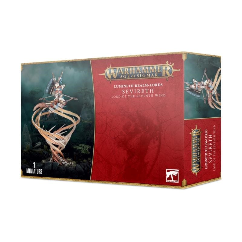 Games Workshop Miniatures Age of Sigmar - Lumineth Realm-Lords - Sevireth / Hurakan Spirit of the Wind