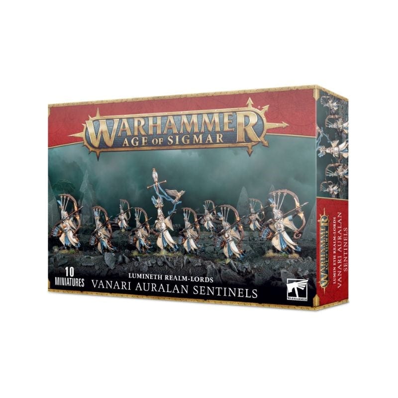 Games Workshop Miniatures Age of Sigmar - Lumineth Realm-Lords Vanari Auralan Sentinels