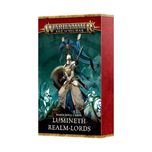 Games Workshop Miniatures Age of Sigmar - Lumineth Realm-lords - Warscroll Cards (4th Edition) (Preorder - 28/02/2026 Release)