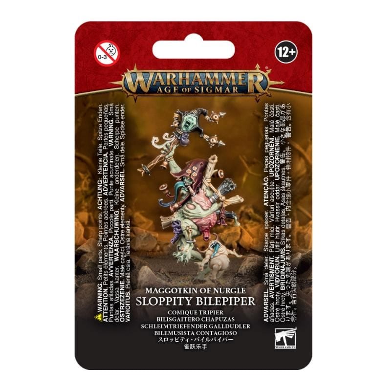 Games Workshop Miniatures Age of Sigmar - Maggotkin of Nurgle - Sloppity Bilepiper