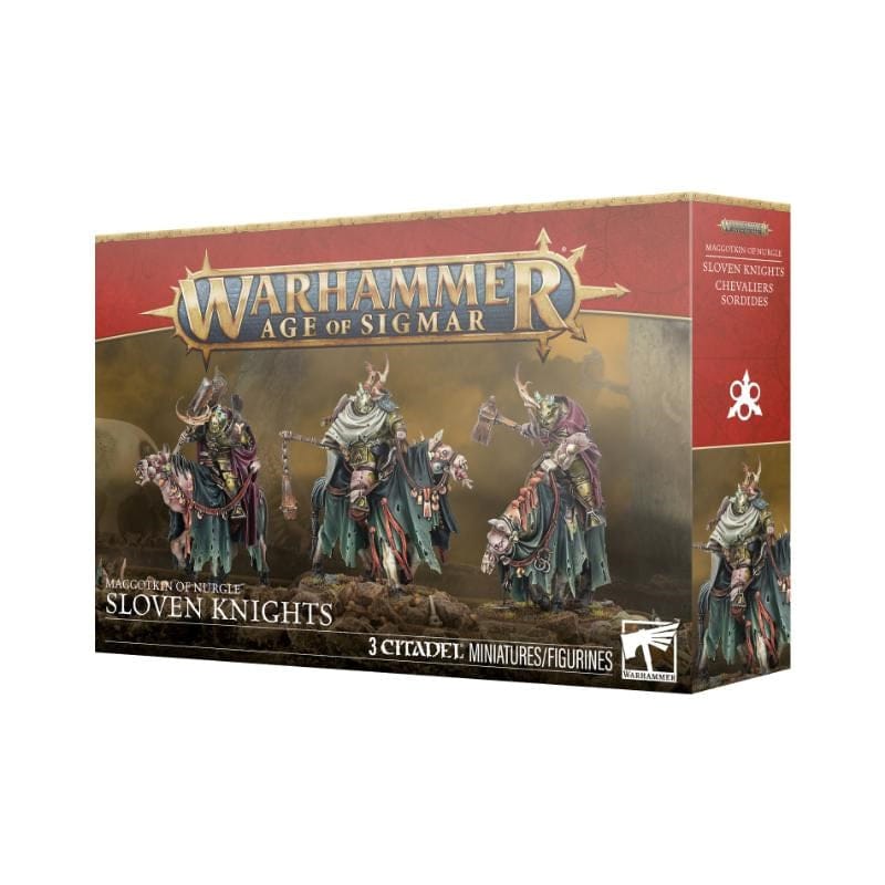 Games Workshop Miniatures Age of Sigmar - Maggotkin of Nurgle - Sloven Knights (Preorder - 17/01/2026 Release)
