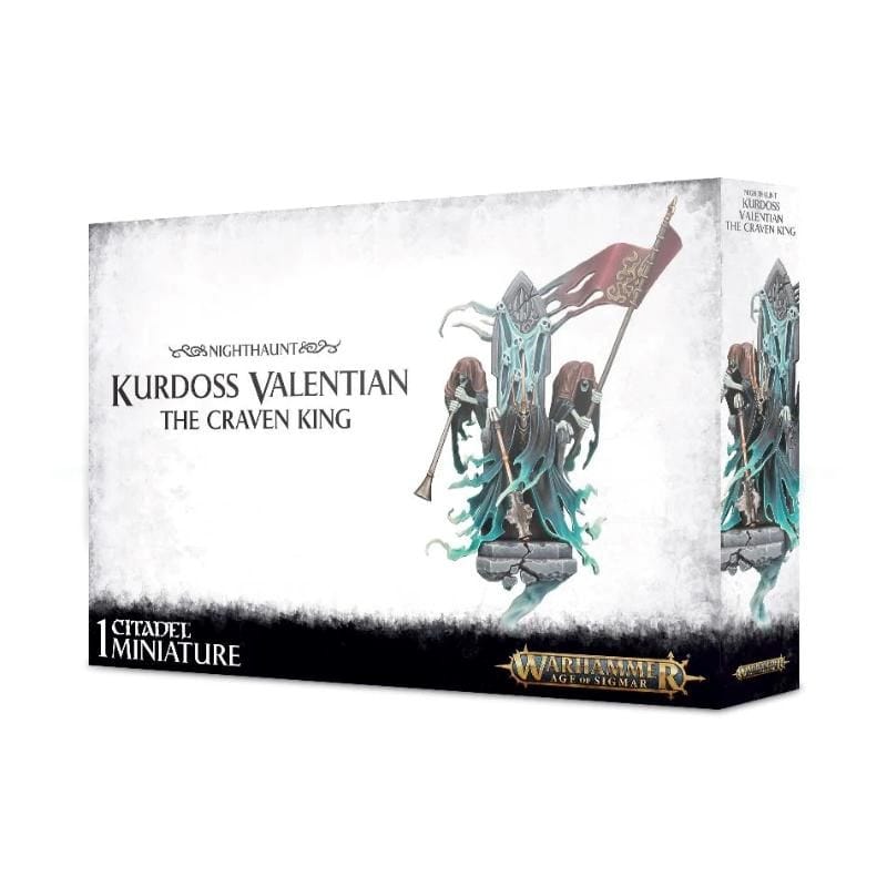 Games Workshop Miniatures Age of Sigmar - Nighthaunt - Kurdoss Valentian