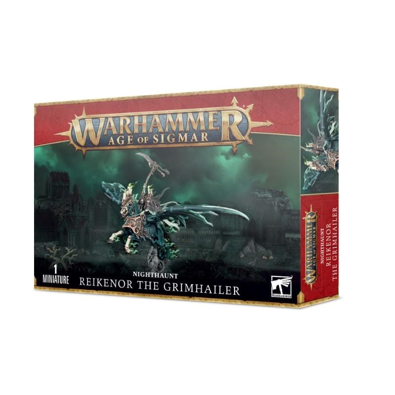 Games Workshop Miniatures Age of Sigmar - Nighthaunt - Reikenor The Grimhailer