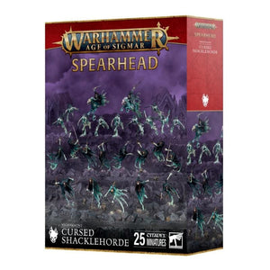 Games Workshop Miniatures Age of Sigmar - Nighthaunt - Spearhead - Cursed Shacklehorde (Preorder - 30/08/2025 Release)