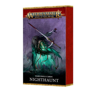 Games Workshop Miniatures Age of Sigmar - Nighthaunt - Warscroll Cards (4th Edition) (Preorder - 30/08/2025 Release)