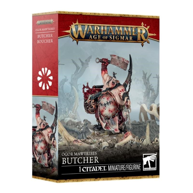 Games Workshop Miniatures Age of Sigmar - Ogor Mawtribes - Butcher (Preorder from 12/09/2026 (26/09/2026 Release)