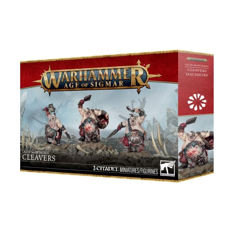 Games Workshop Miniatures Age of Sigmar - Ogor Mawtribes - Cleavers / Gutseers (Preorder from 12/09/2026 (26/09/2026 Release)