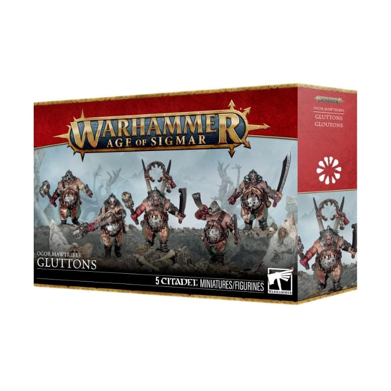 Games Workshop Miniatures Age of Sigmar - Ogor Mawtribes - Gluttons (Preorder from 12/09/2026 (26/09/2026 Release)