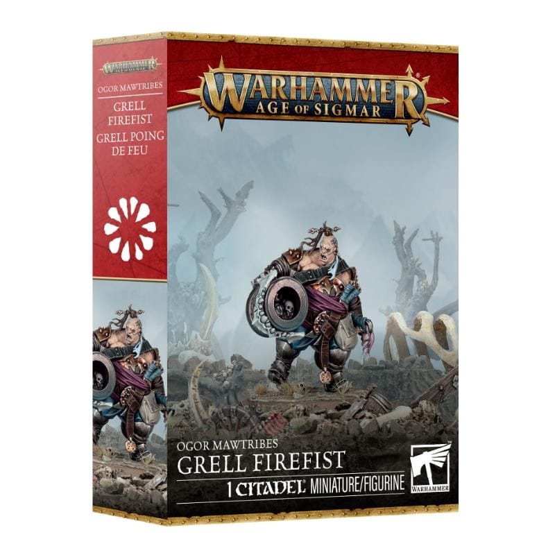 Games Workshop Miniatures Age of Sigmar - Ogor Mawtribes - Grell Firefist (Preorder from 12/09/2026 (26/09/2026 Release)