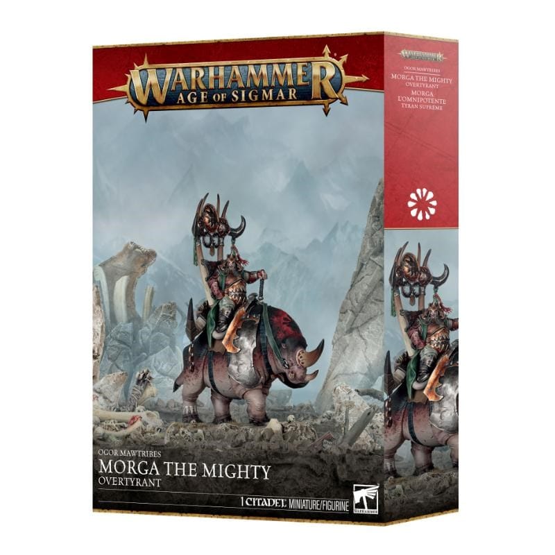 Games Workshop Miniatures Age of Sigmar - Ogor Mawtribes - Morga the Mighty (Preorder from 12/09/2026 (26/09/2026 Release)