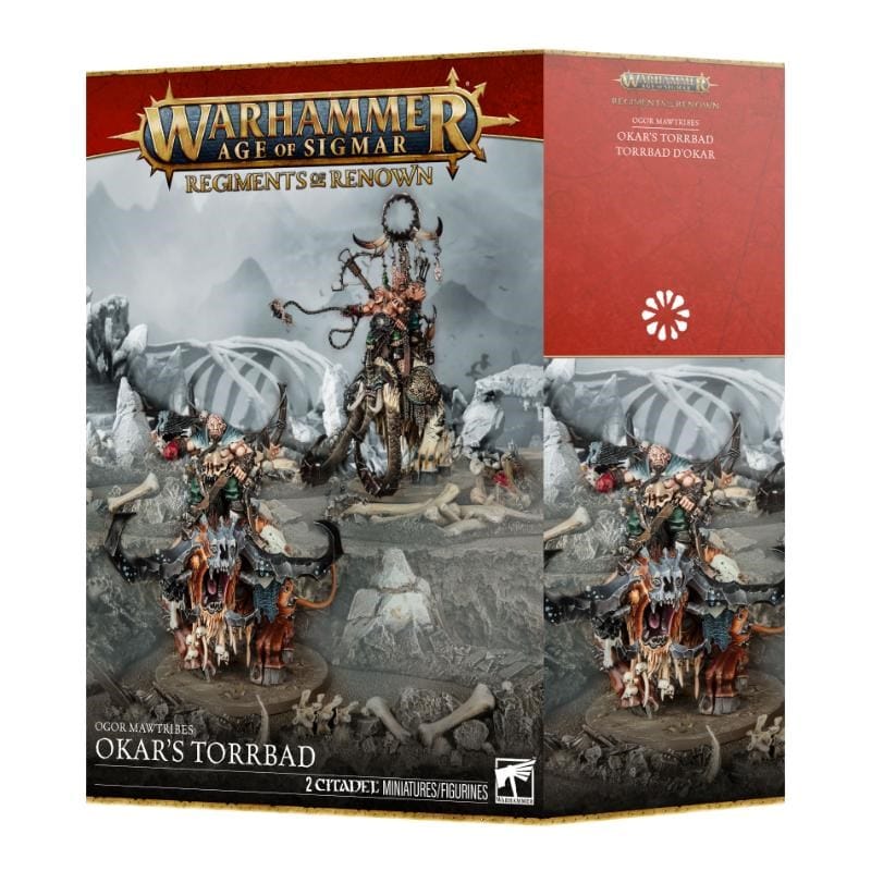 Games Workshop Miniatures Age of Sigmar - Ogor Mawtribes - Okar's Torrbad (Preorder from 12/09/2026 (26/09/2026 Release)