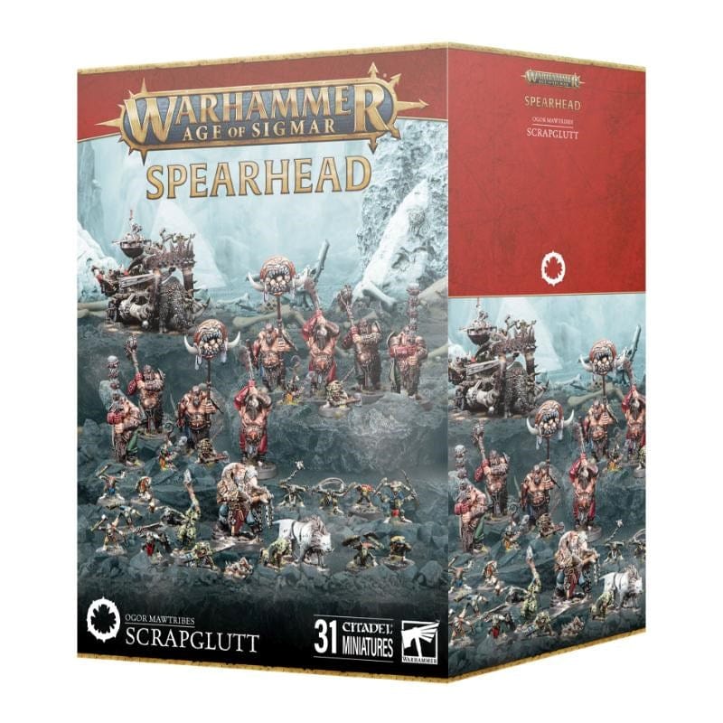 Games Workshop Miniatures Age of Sigmar - Ogor Mawtribes - Spearhead - Scrapglutt (Preorder - 14/06/2025 Release)