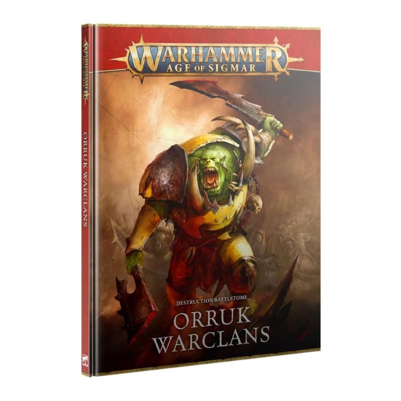 Games Workshop Miniatures Age of Sigmar - Orruk Warclans - Battletome (2025) (Preorder - 01/03/2025 Release)