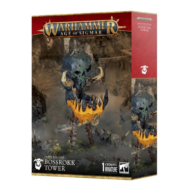 Games Workshop Miniatures Age of Sigmar - Orruk Warclans - Bossrokk Tower (Preorder - 01/03/2025 Release)