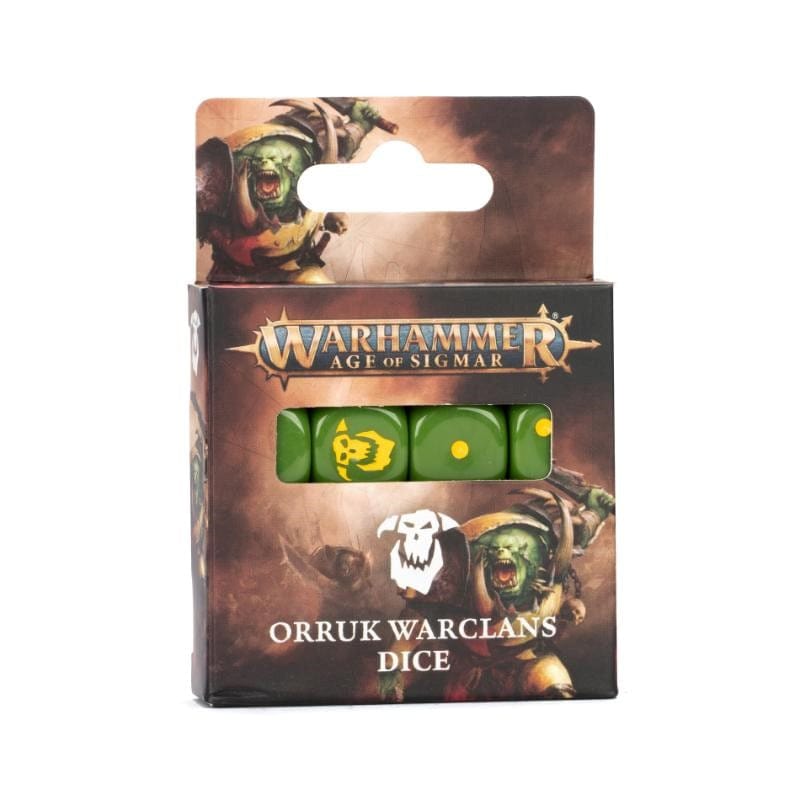 Games Workshop Miniatures Age Of Sigmar - Orruk Warclans - Dice (2025) (Preorder - 15/02/2025 Release)