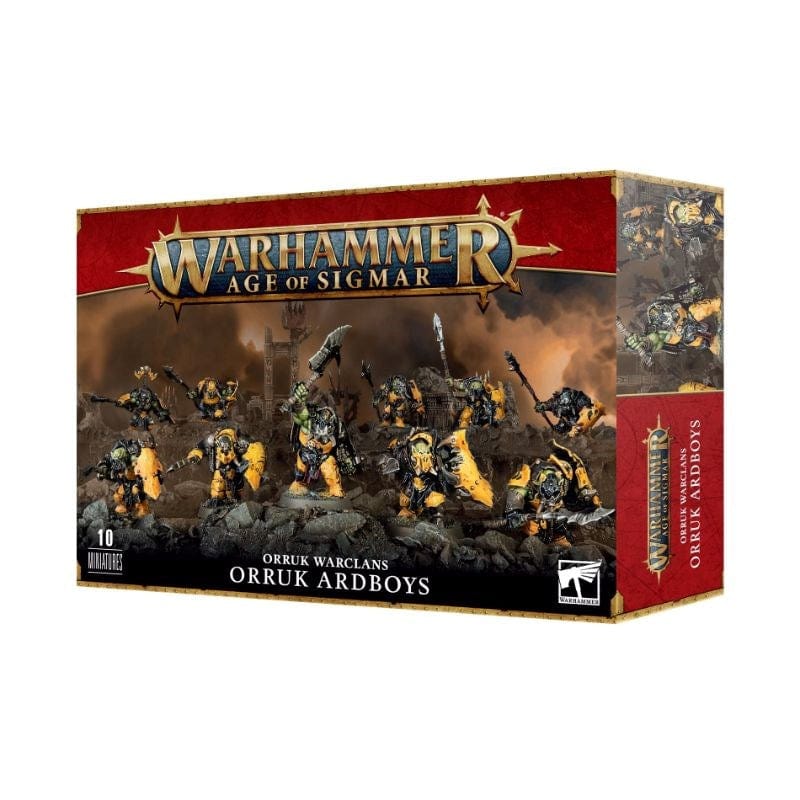 Games Workshop Miniatures Age of Sigmar - Orruk Warclans - Orruk Ardboys (23/09 release)
