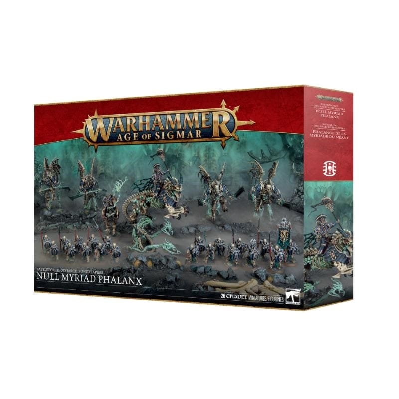Games Workshop Miniatures Age of Sigmar - Ossiarch Bonereapers - Battleforce - Null Myriad Phalanx (Preorder - 02/05/2026 Release)