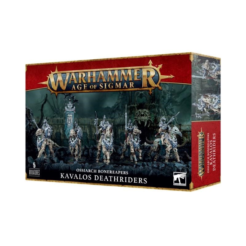 Games Workshop Miniatures Age of Sigmar - Ossiarch Bonereapers - Kavalos Deathriders