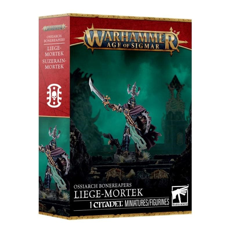 Games Workshop Miniatures Age of Sigmar - Ossiarch Bonereapers - Liege-Mortek