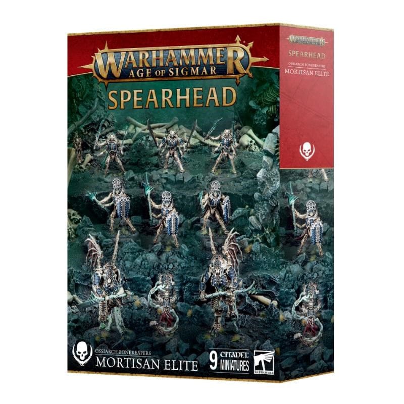 Games Workshop Miniatures Age of Sigmar - Ossiarch Bonereapers - Spearhead - Mortisan Elite (Preorder - 14/06/2025 Release)