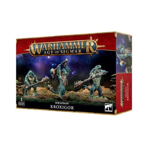 Games Workshop Miniatures Age Of Sigmar - Seraphon - Kroxigor (03/06/2023 Release)