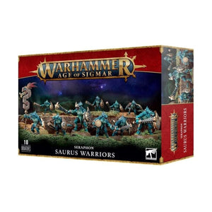 Games Workshop Miniatures Age Of Sigmar - Seraphon - Saurus Warriors (03/06/2023 Release)