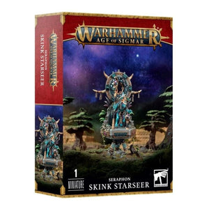 Games Workshop Miniatures Age Of Sigmar - Seraphon - Skink Starseer (03/06/2023 Release)