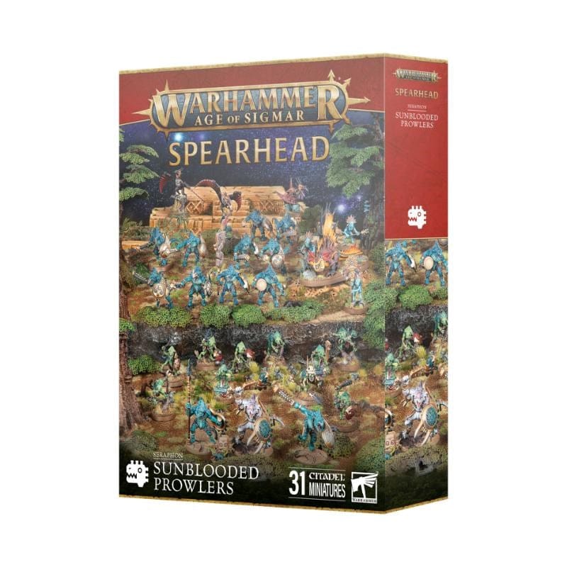 Games Workshop Miniatures Age of Sigmar - Seraphon - Spearhead - Sunblooded Prowlers (Preorder - 14/06/2025 Release)
