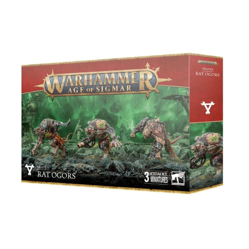 Games Workshop Miniatures Age of Sigmar - Skaven - Rat Ogors (Preorder - 21/09/2024 release)