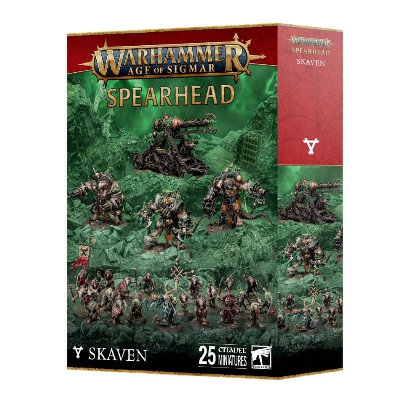 Games Workshop Miniatures Age of Sigmar - Skaven - Spearhead (Preorder - 21/09/2024 release)
