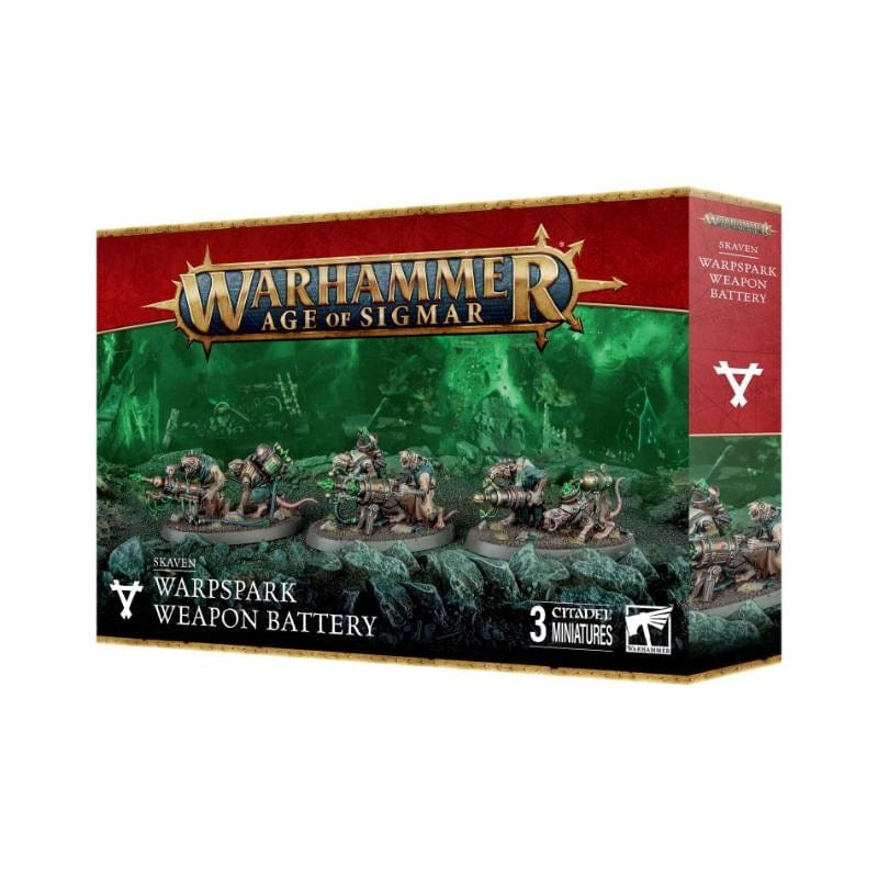Games Workshop Miniatures Age of Sigmar - Skaven - Warpspark Weapon Battery (Preorder - 21/09/2024 release)