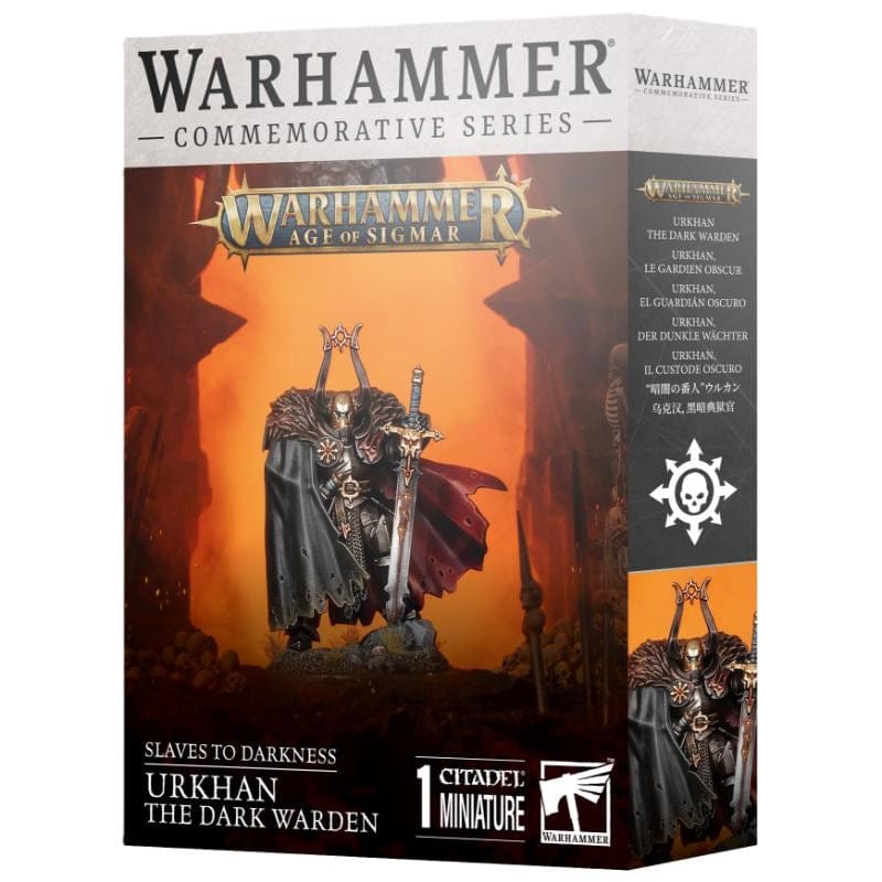 Games Workshop Miniatures Age of Sigmar - Slaves to Darkness - Urkhan the Dark Warden (Preorder - 25/10/2025 Release)