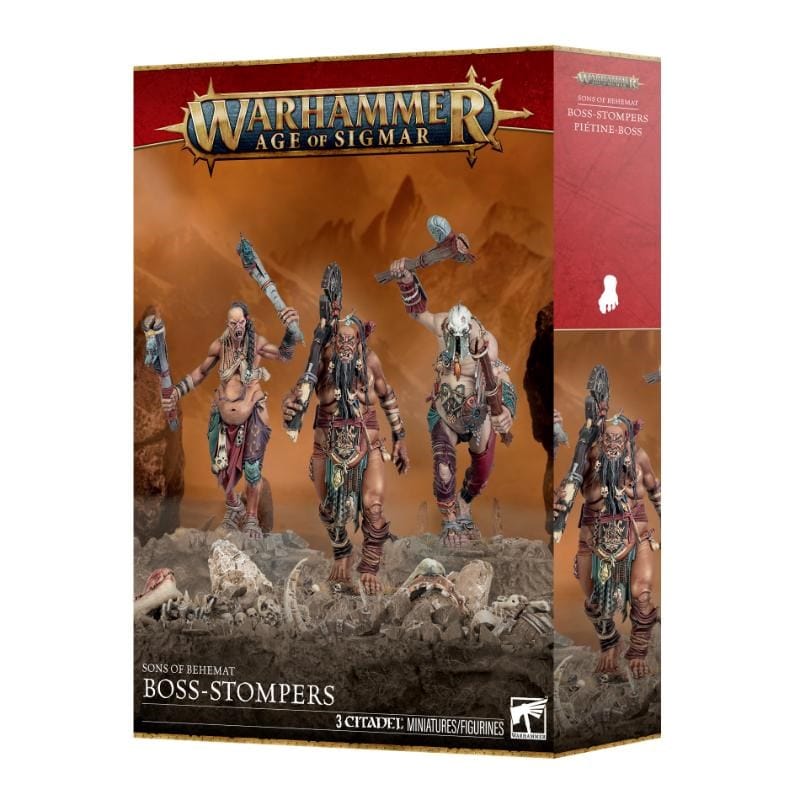 Games Workshop Miniatures Age of Sigmar - Sons of Behemat - Boss-Stompers (Preorder from 12/09/2026 (26/09/2026 Release)