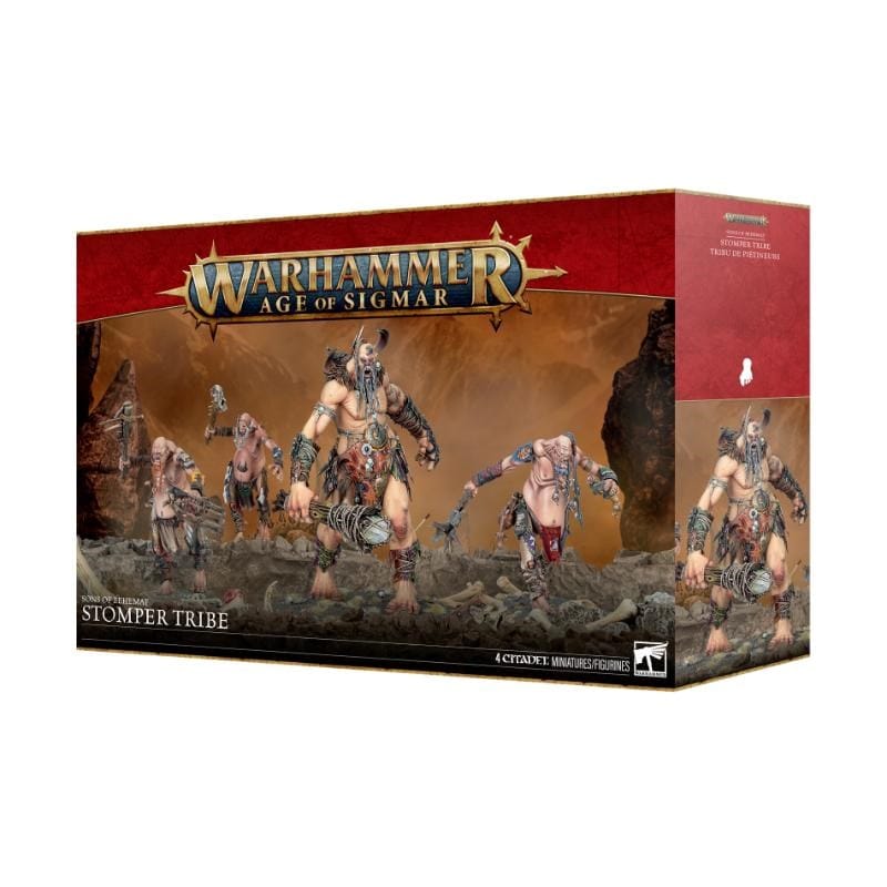 Games Workshop Miniatures Age of Sigmar - Sons of Behemat - Stomper Tribe (Preorder from 12/09/2026 (26/09/2026 Release)