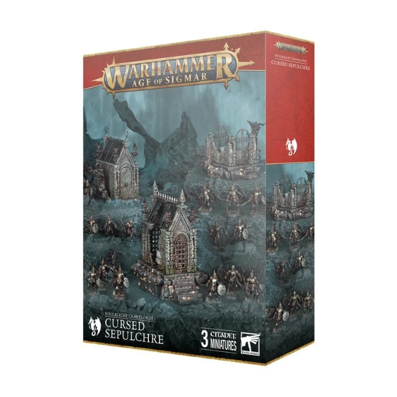Games Workshop Miniatures Age Of Sigmar - Soulblight Gravelords - Cursed Sepulchre (Preorder - 24/05/2025 Release)