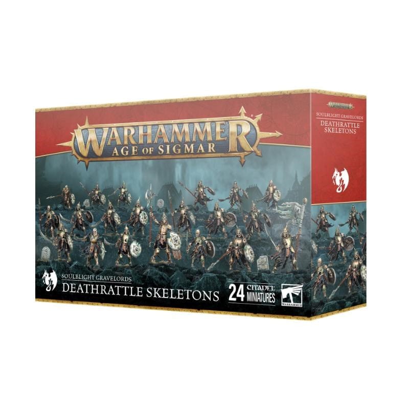 Games Workshop Miniatures Age Of Sigmar - Soulblight Gravelords - Deathrattle Skeletons (2025) (Preorder - 24/05/2025 Release)