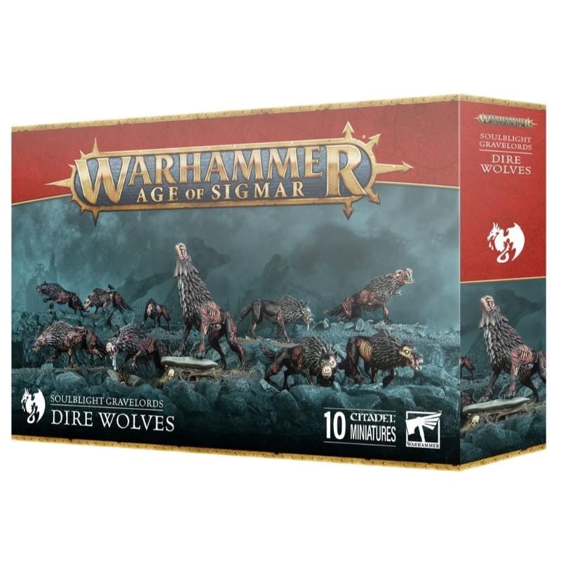 Games Workshop Miniatures Age of Sigmar - Soulblight Gravelords - Dire Wolves
