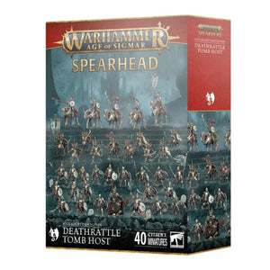 Games Workshop Miniatures Age of Sigmar - Soulblight Gravelords - Spearhead - Deathrattle Tomb Host (Preorder - 27/09/2025 Release)