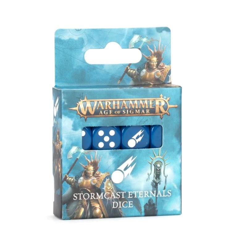 Games Workshop Miniatures Age of Sigmar - Stormcast Eternals - Dice Set (Preorder - 26/10/2024 Release)