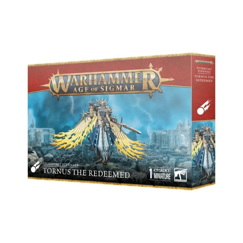 Games Workshop Miniatures Age of Sigmar - Stormcast Eternals - Tornus The Redeemed (Preorder - 26/10/2024 Release)