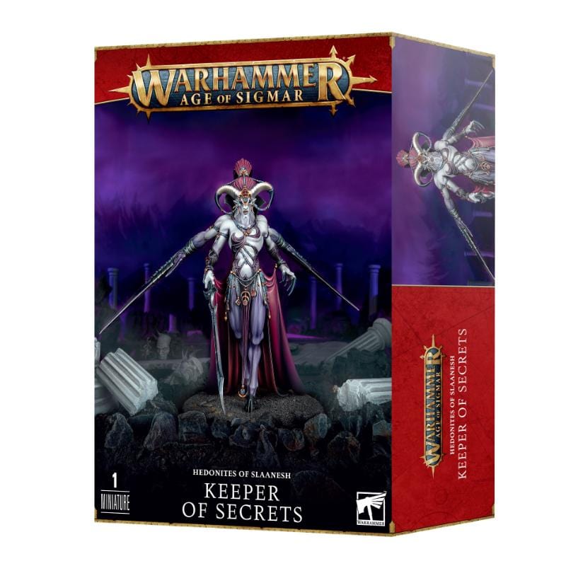 Games Workshop Miniatures Age of Sigmar/Warhammer 40k - Daemons of Slaanesh - Keeper of Secrets